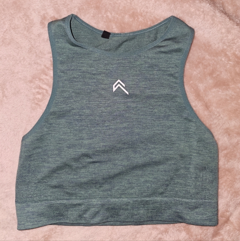 Oner Active - Classic Seamless Crop Top mineral green small